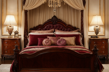 Hand-carved Grand bhapps login Bedroom Set with Video